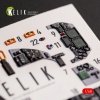 Kelik K48054 JASDF F-2B interior 3D decals for Hasegawa kit (1/48)